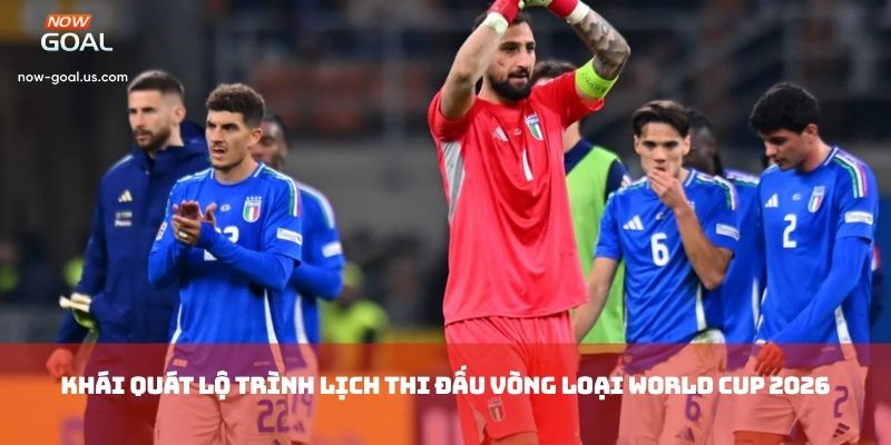 Khái quát lộ trình lịch thi đấu vòng loại World Cup 2026