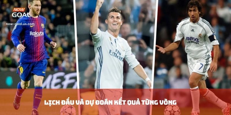 Lịch đấu và dự đoán kết quả từng vòng