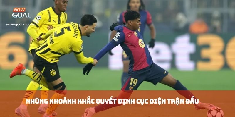 Những khoảnh khắc quyết định cục diện trận đấu